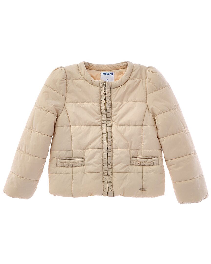 Mayoral Quilted Windbreaker Cream