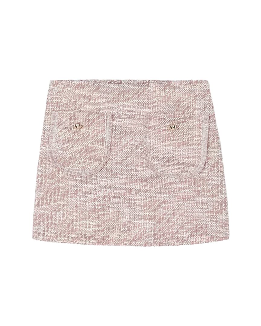 Mayoral Rose Tweed Skirt