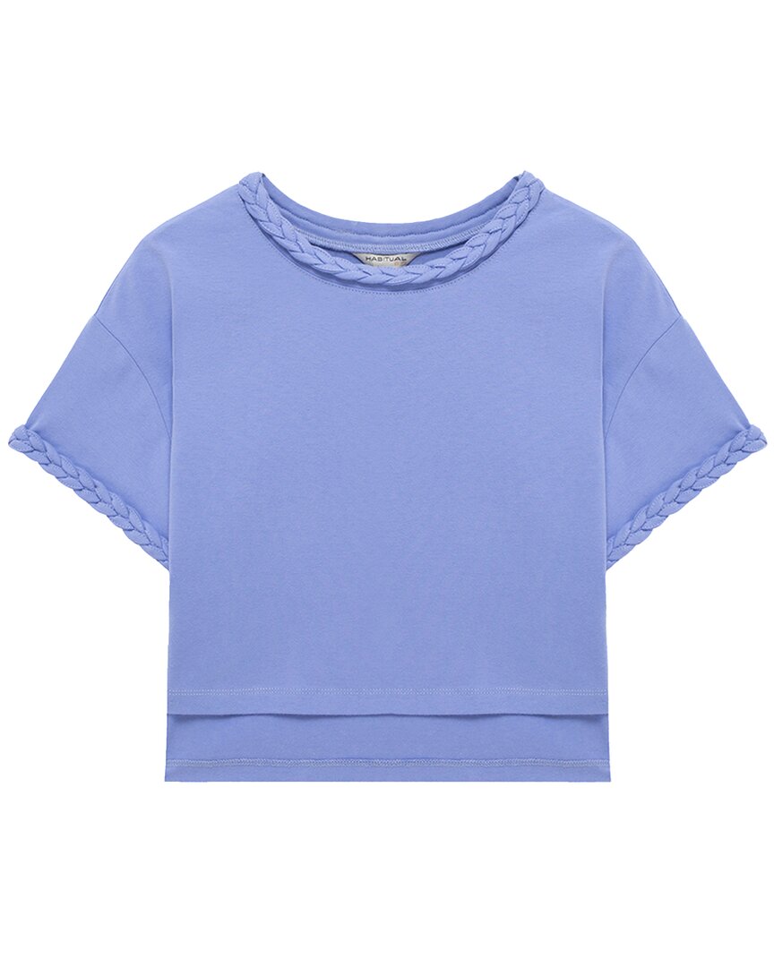 Habitual Braided Top Purple 12 (Big Girl M)