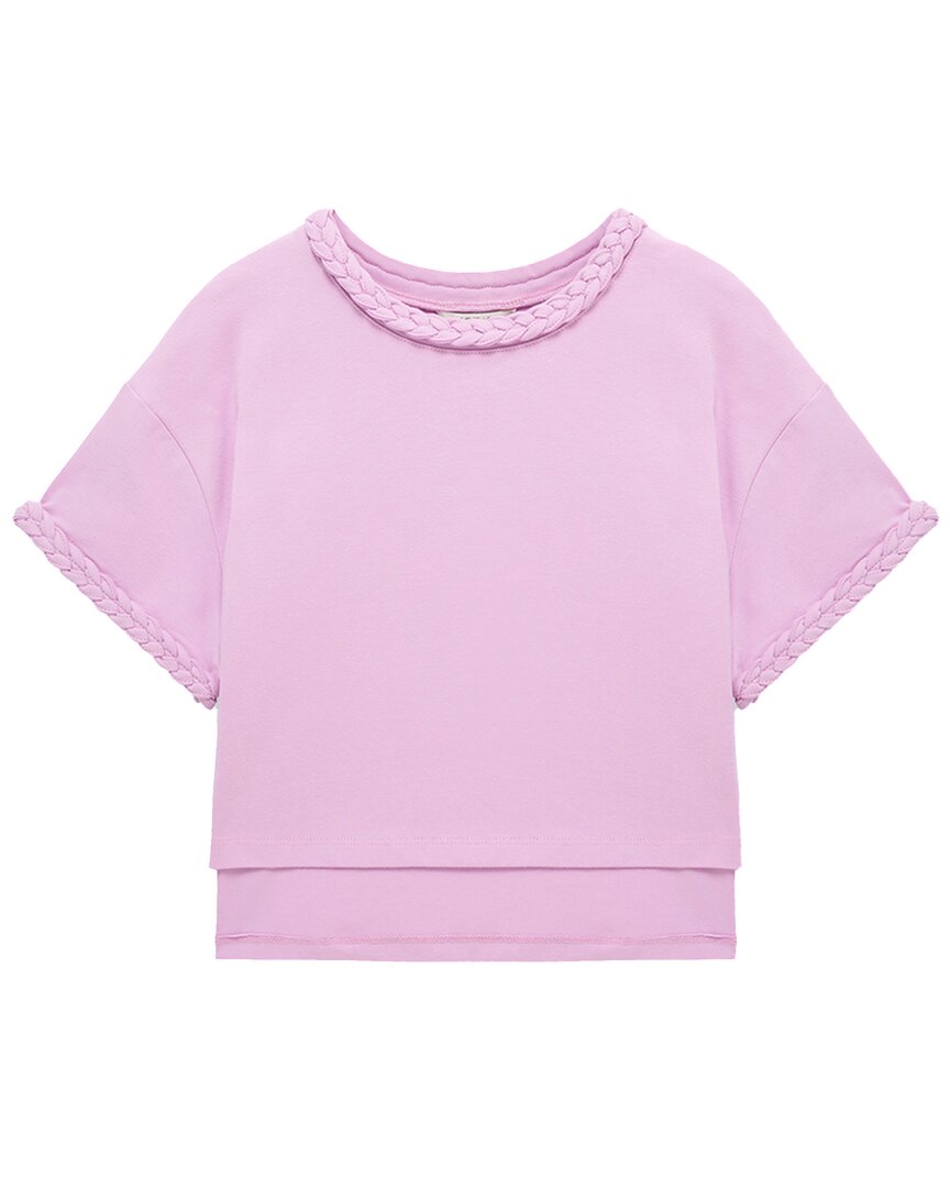 Habitual Braided Top Pink 12 (Big Girl M)