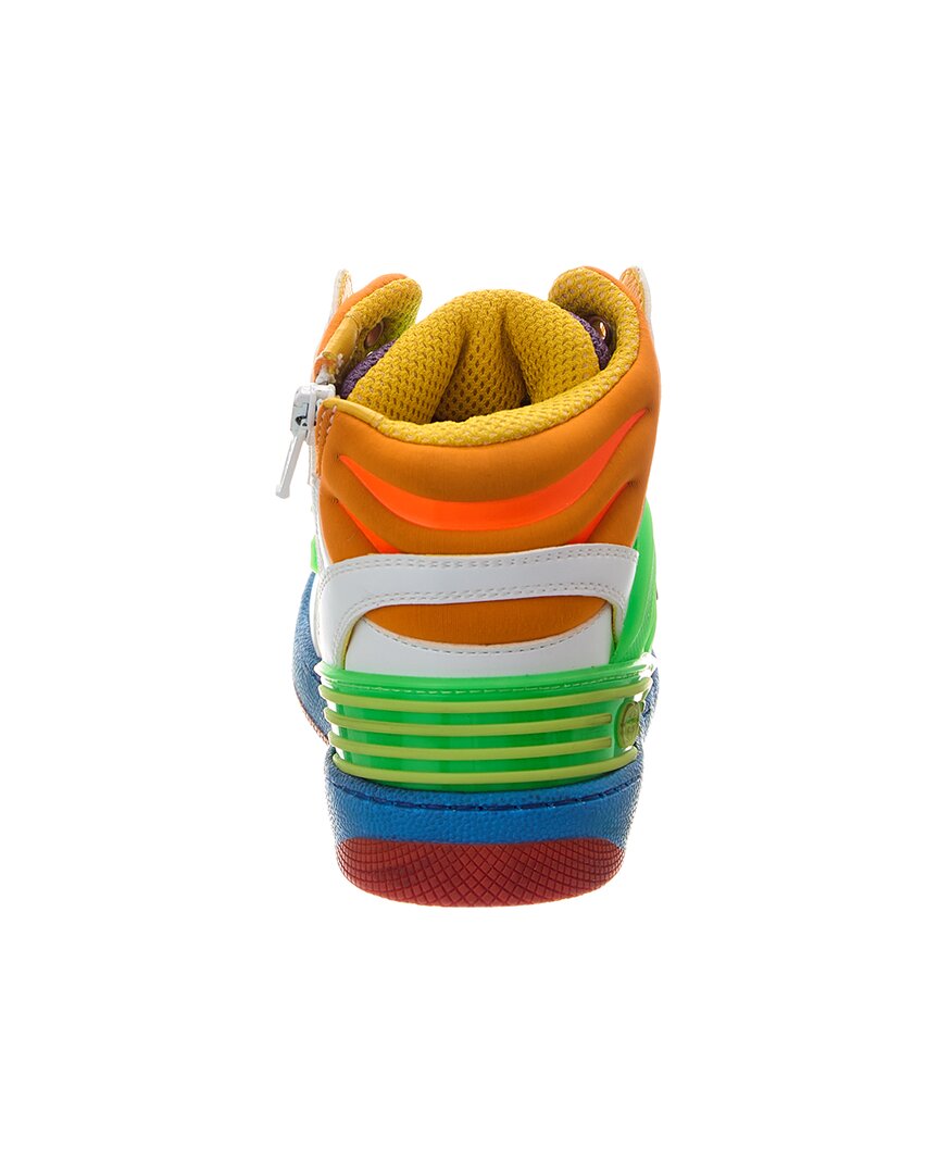 Gucci Basket Leather & Mesh Sneaker