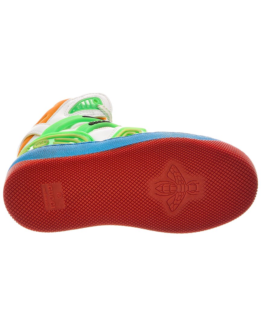 Gucci Basket Leather & Mesh Sneaker