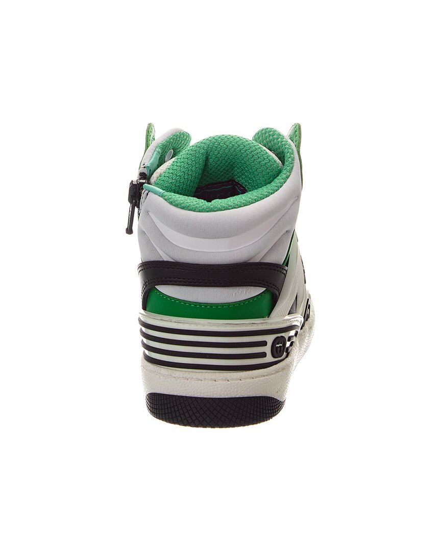 Gucci Basket Leather & Mesh Sneaker