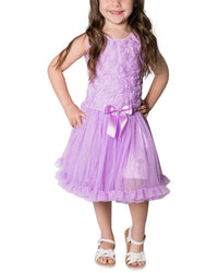 Popatu Soutache Rosette Tutu Dress Multi
