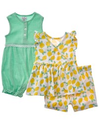 Quiltex 3Pc Fresh Picked Set Green