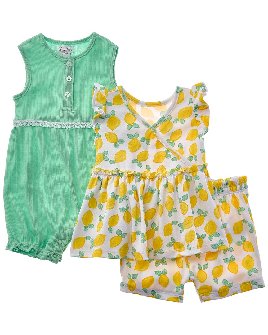 Quiltex 3Pc Fresh Picked Set Green