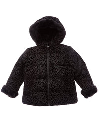 Rothschild Flocked Longline Puffer Coat