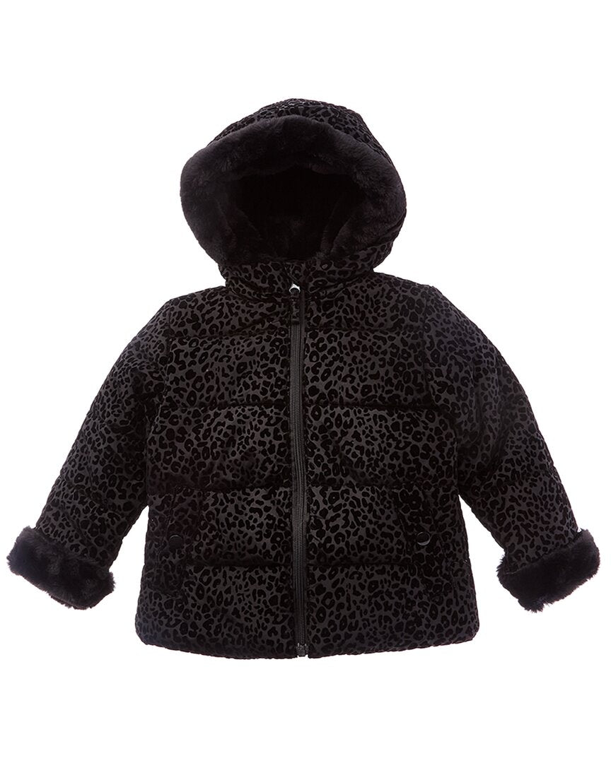 Rothschild Flocked Longline Puffer Coat