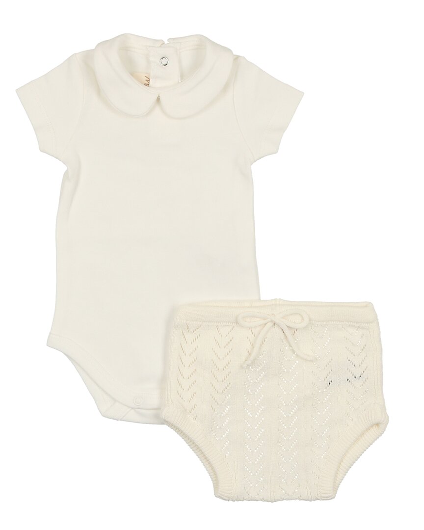 Mon Tresor Timeless Knit Ensemble White