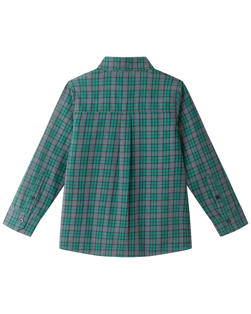 Andy & Evan Plaid Button-Down & Bowtie Set