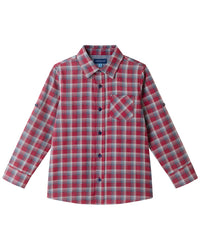 Andy & Evan Andy & Evan Plaid Two-Faced Button-Down Shirt