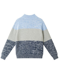 Andy & Evan Colorblocked 1/2-Zip Sweater
