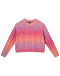 Andy & Evan Ombre Cable Knit Sweater