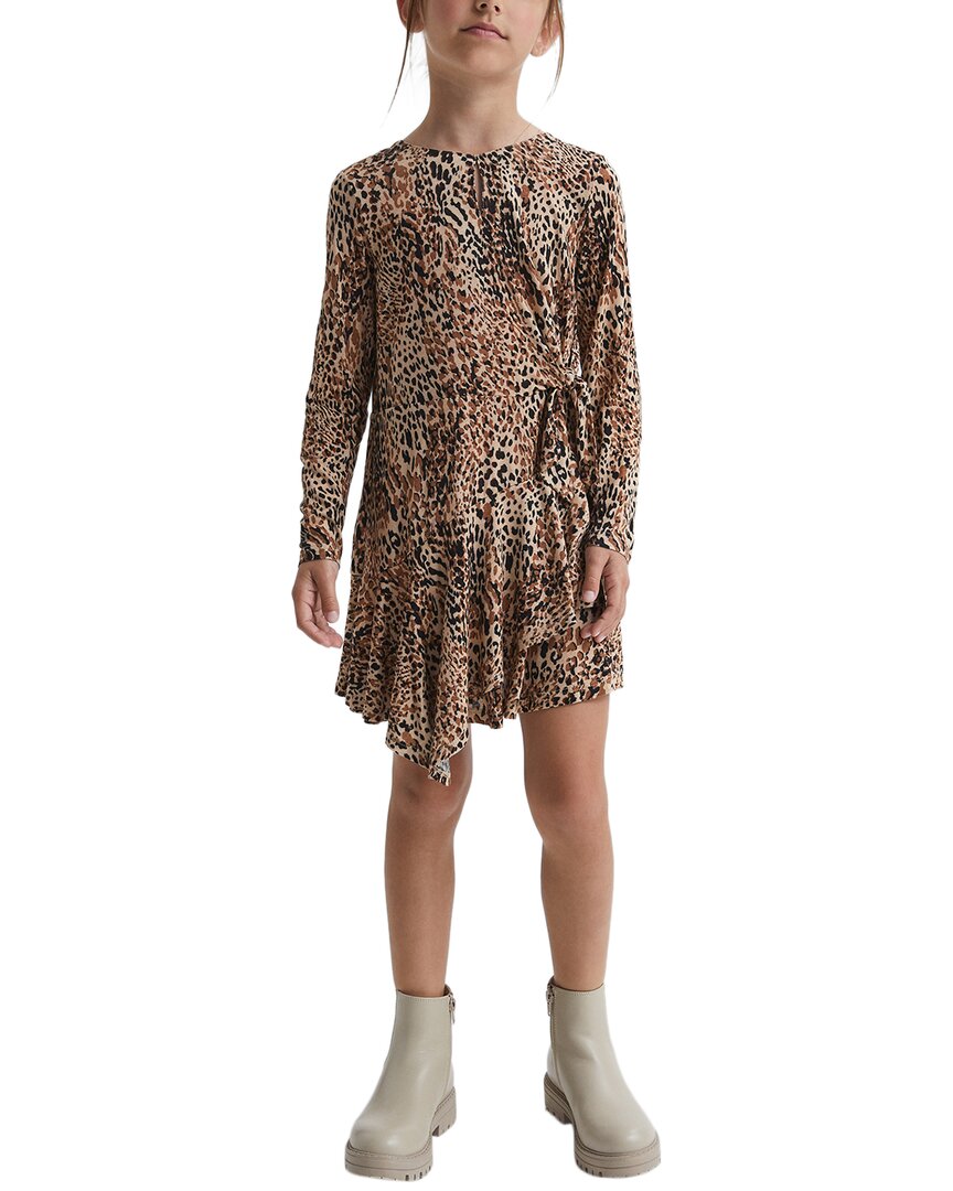 Reiss Livia Printed Jersey Dress