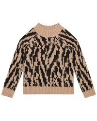 Reiss Ava Animal Print Jumper