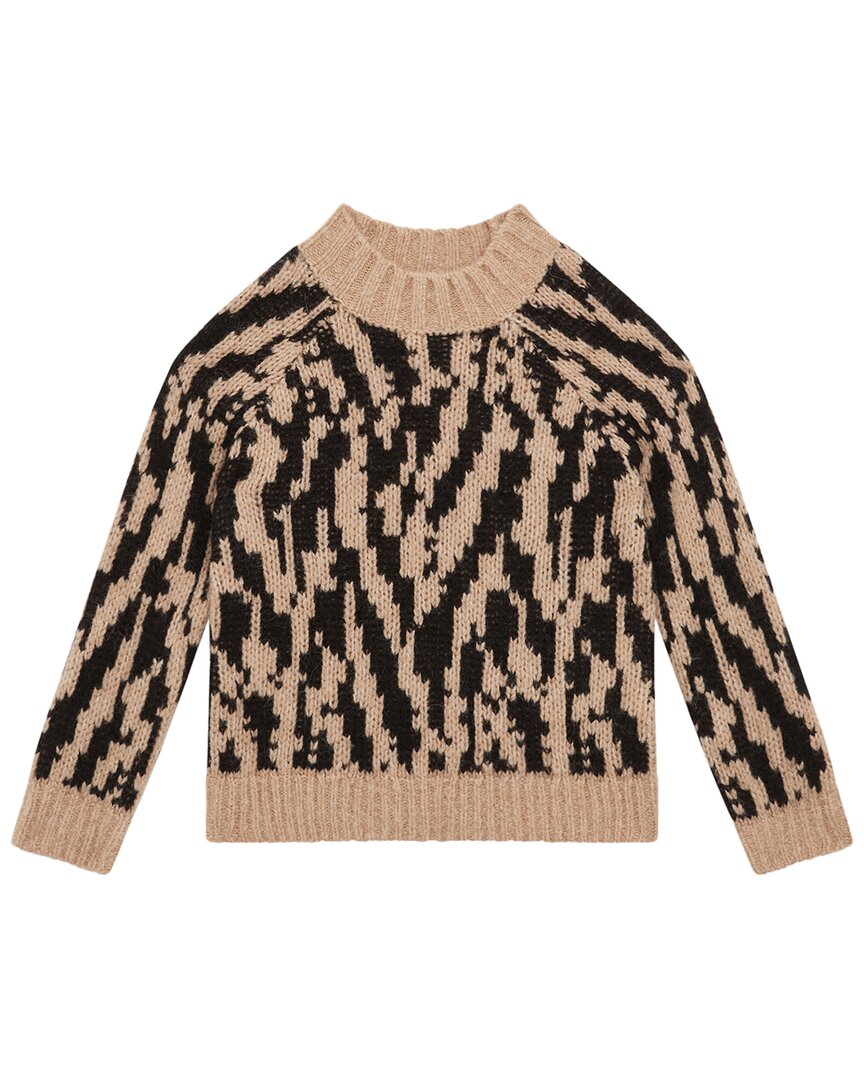 Reiss Ava Animal Print Jumper