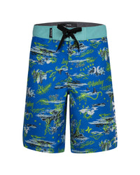 Hurley Doodle Isle Board Short Blue