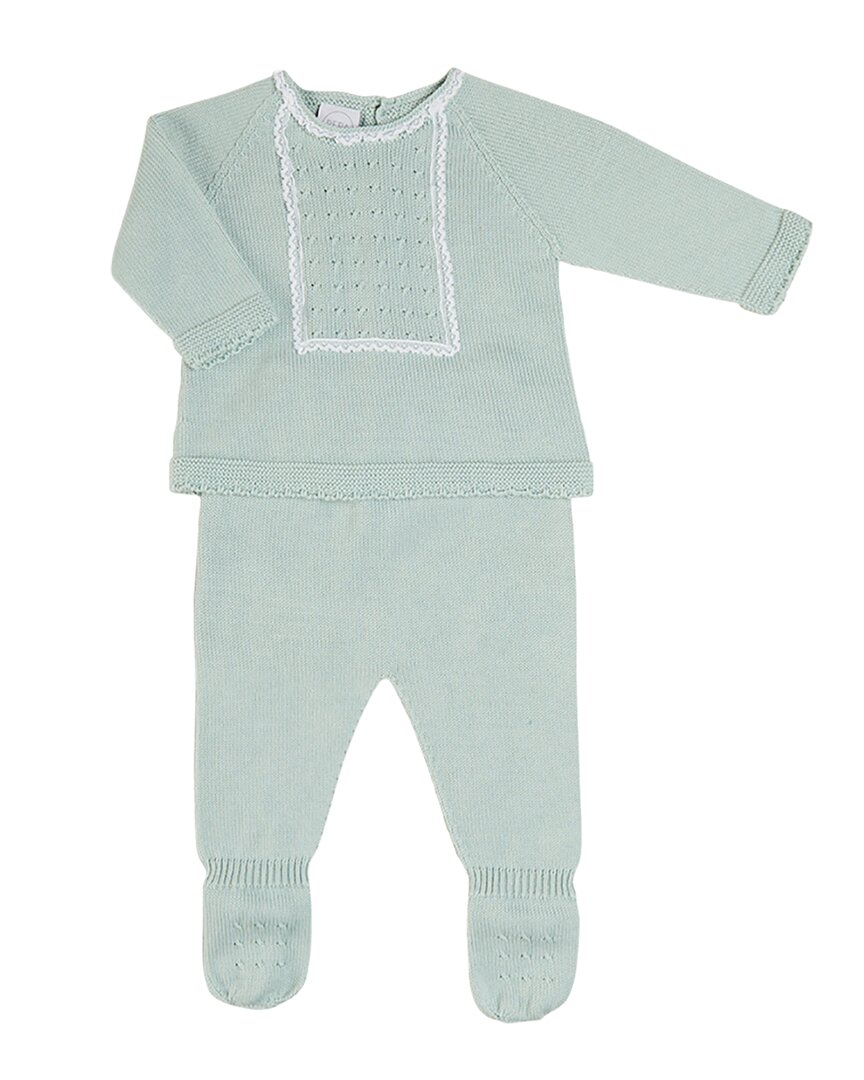 Pepa London Pepa London Lace Trim Knitted Set