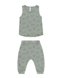 Rylee + Cru Collective Tank & Slouch Pant Set