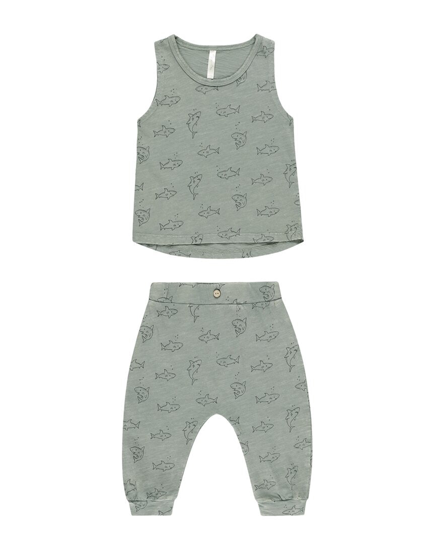 Rylee + Cru Collective Tank & Slouch Pant Set