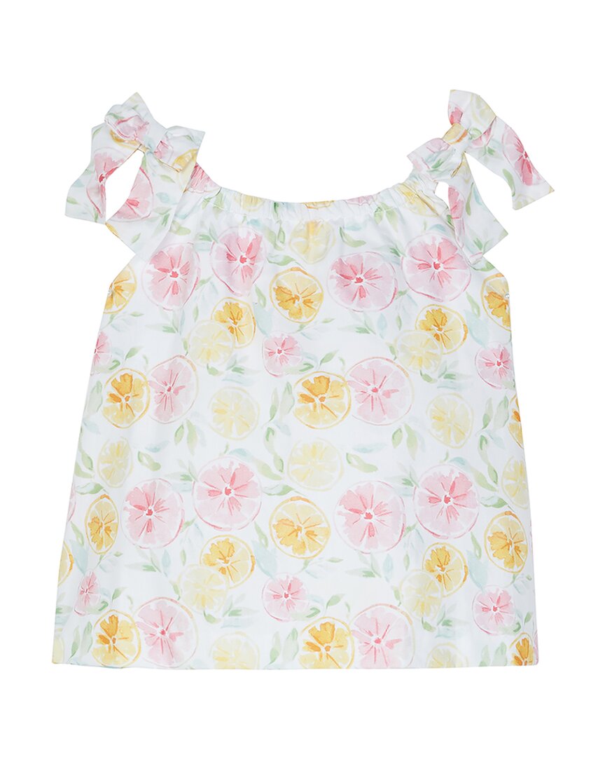 Little English Tie-Shoulder Top