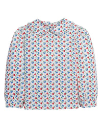 Little English Ruffled Peter Pan Blouse