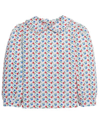 Little English Ruffled Peter Pan Blouse