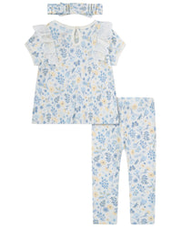 Huggies 3Pc Top, Pant, & Headband Set
