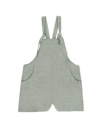 Rylee + Cru Collective Skipper Linen-Blend Overall