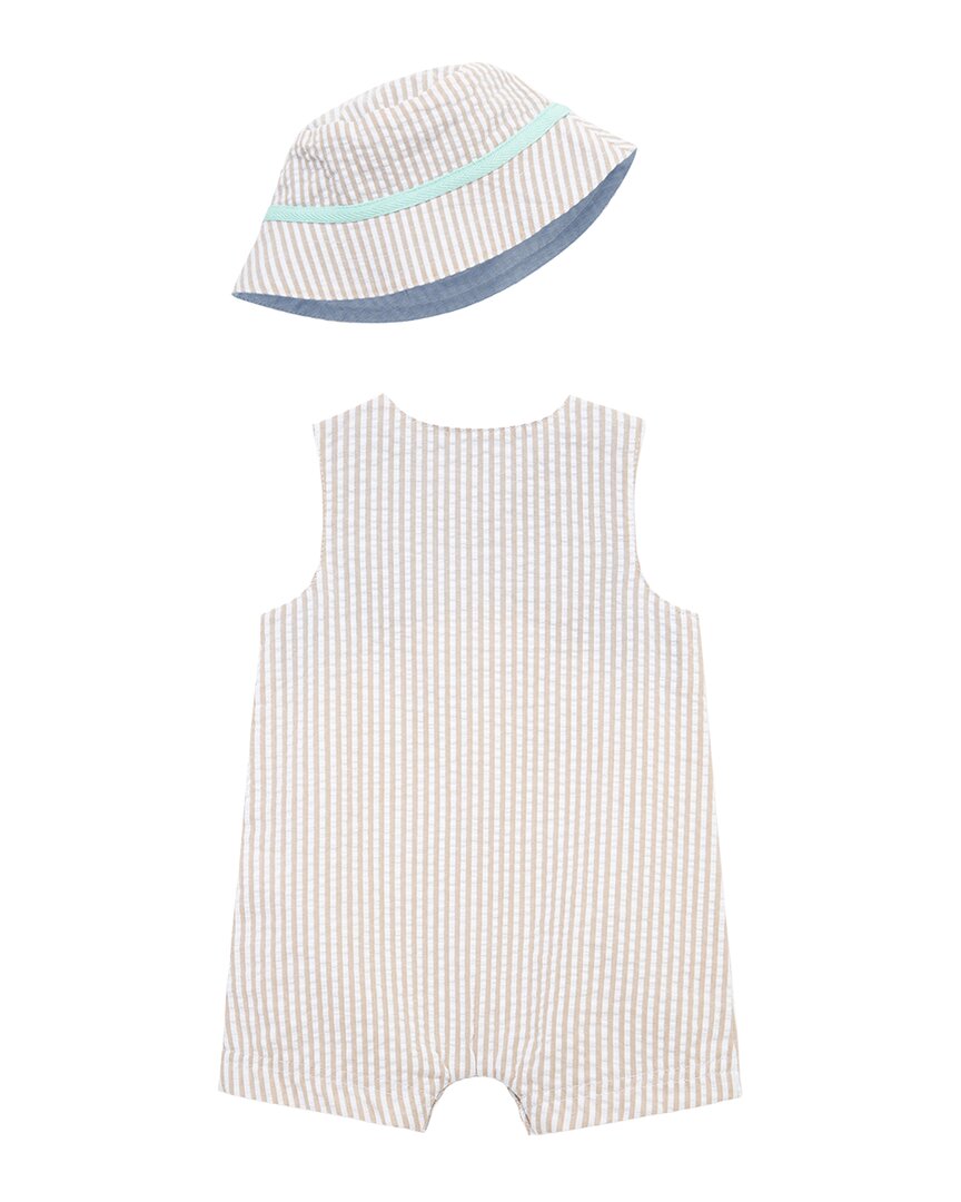 Little Me Safari Sunsuit & Hat