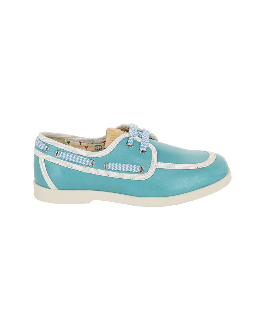 Gucci Leather Boat Shoe