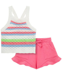 Habitual Halter Top Short Set