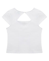Habitual Square Neck Mod Cap T-Shirt