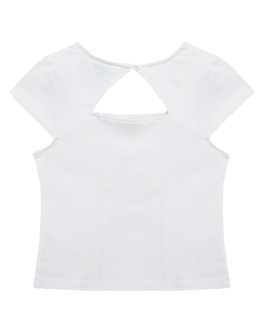 Habitual Square Neck Mod Cap T-Shirt