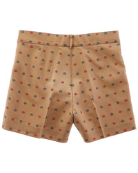 Gucci Gucci Gg Stars Wool-Blend Short
