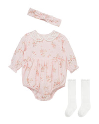 Little Me Rose Vine Bubble Set