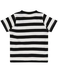 Turtledove London Wide Stripe Sun Embroidery T-Shirt