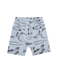 Turtledove London Favourite Fish Print Shorts