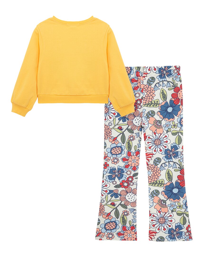 Peek Kids Butterfly Garden Pullover Pant Set