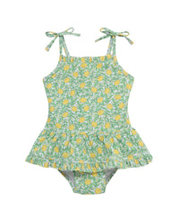 Little Me Lemon Swimsuit