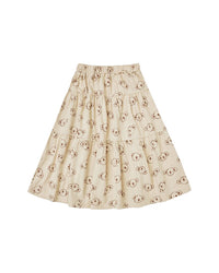 Rylee + Cru Collective Tiered Midi Skirt