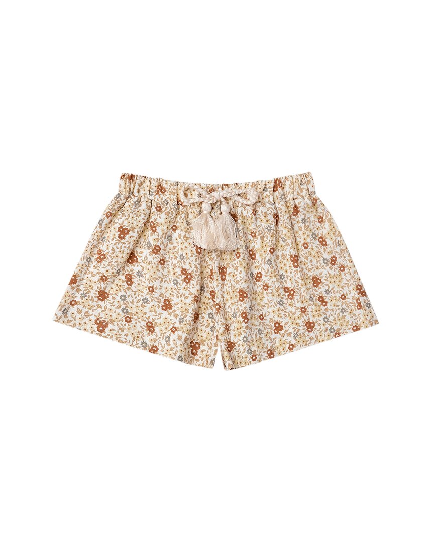 Rylee + Cru Collective Solana Linen-Blend Short