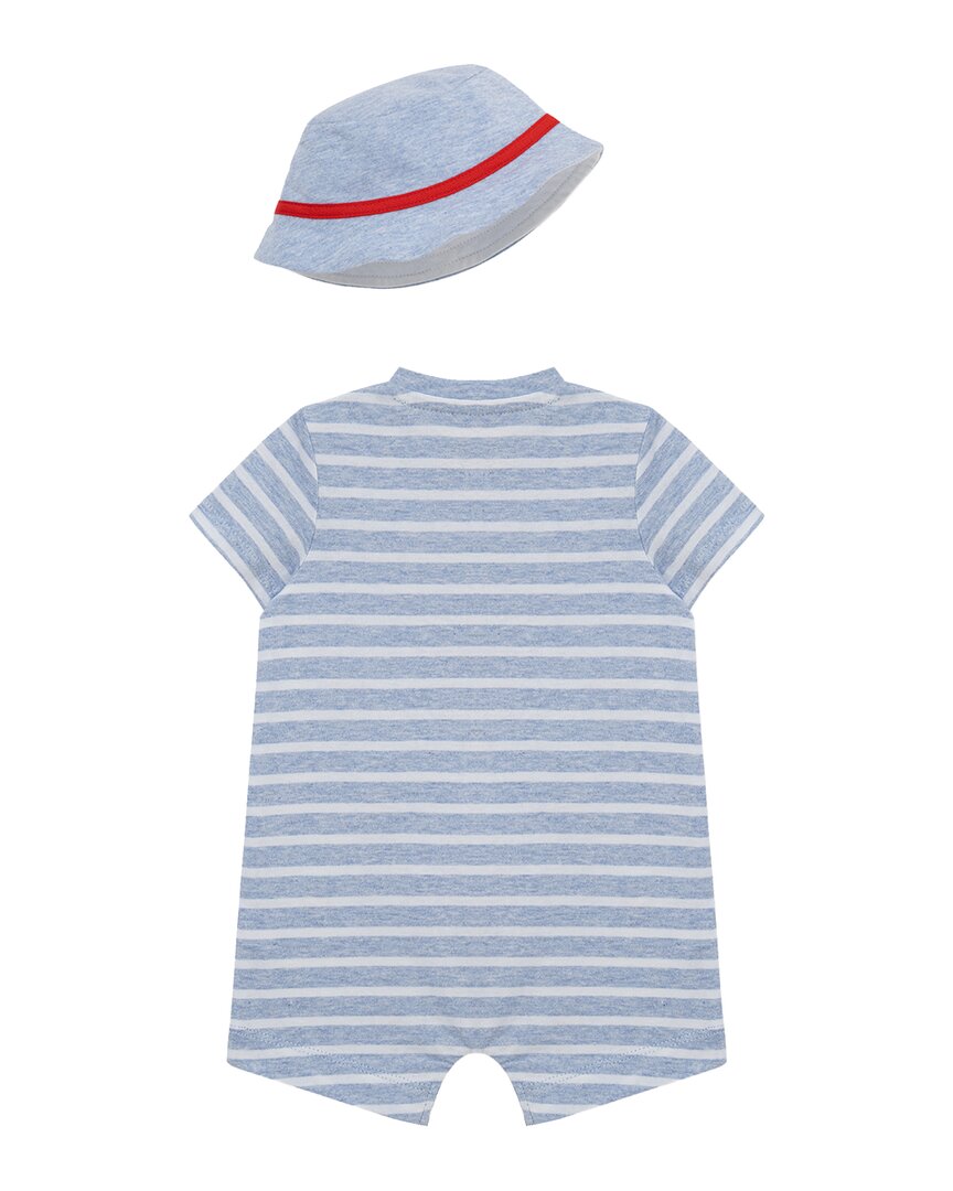Little Me Baseball Romper Hat