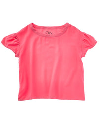 Chaser Woven Flutter Sleeve Top