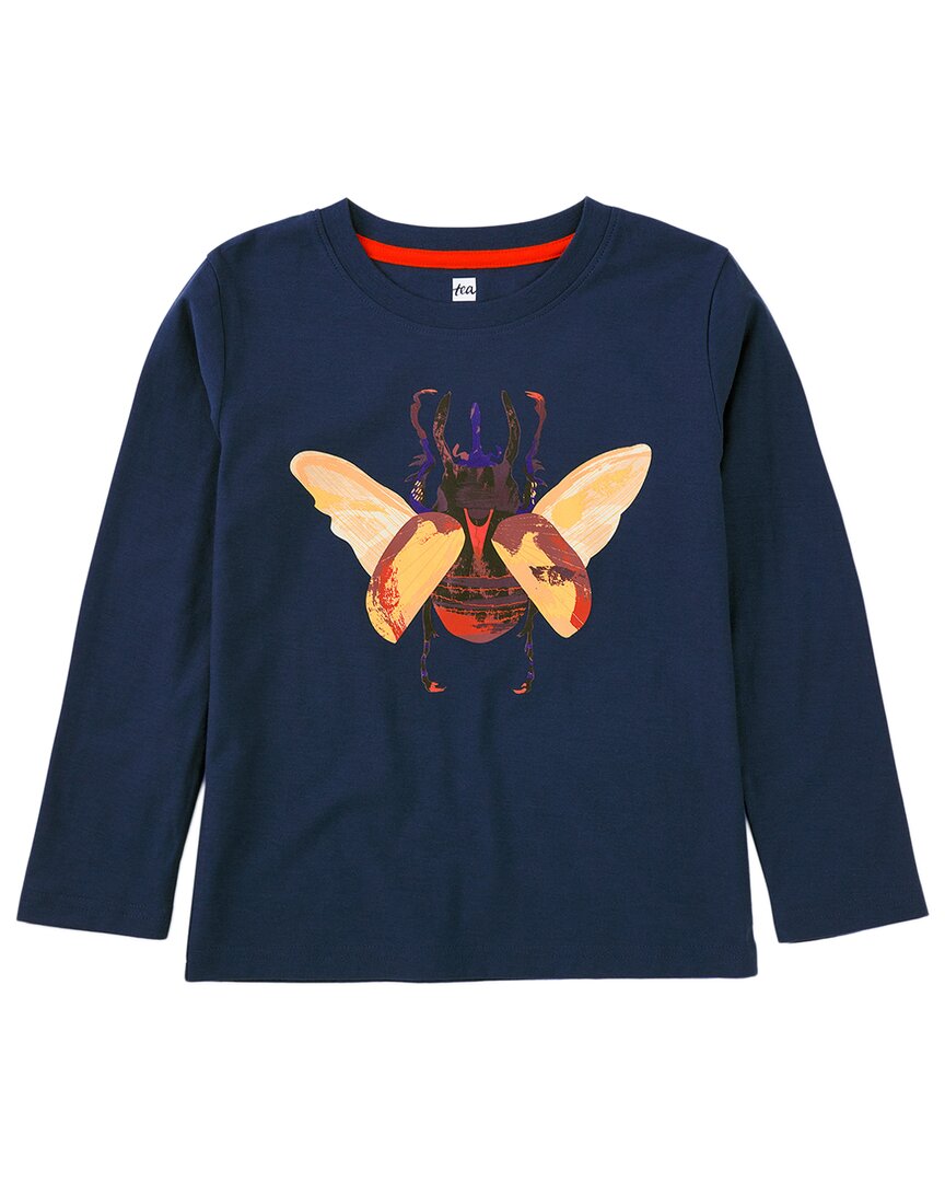 Tea Collection Flying Beetle Graphic T-Shirt