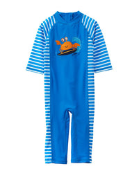 Jojo Maman Bébé One-Piece Sun Protection Suit 3 - 6 M Red