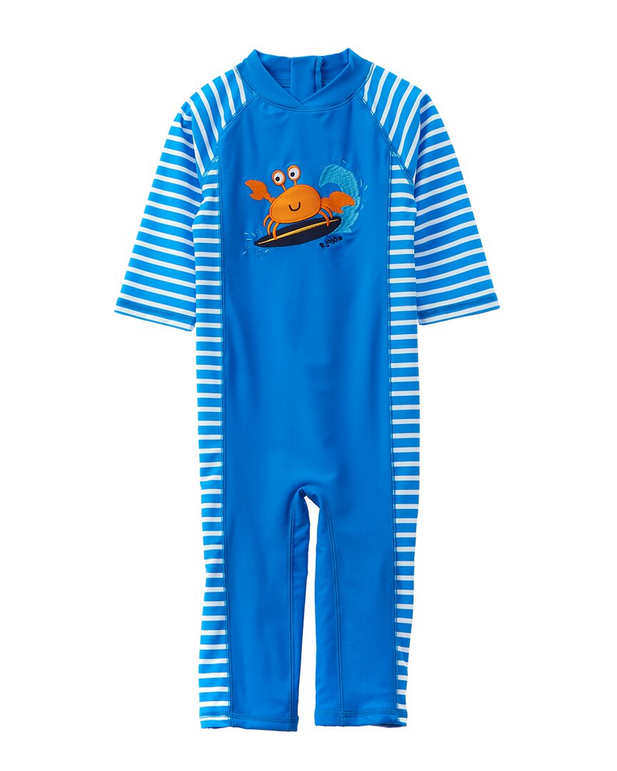Jojo Maman Bébé One-Piece Sun Protection Suit 3 - 6 M Red