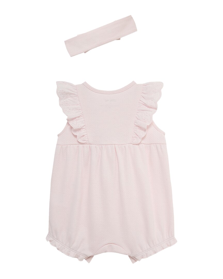 Little Me Rosebud Romper Hband