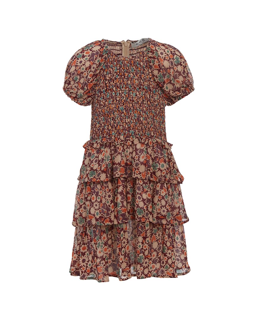 Sea New York Fernande Print Puff Sleeve Tiered Dress Sea New York Fernande Print Puff Sleeve Tiered Dress