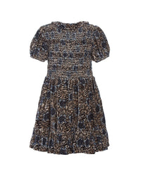 Sea New York Haley Print Puff Sleeve Dress
